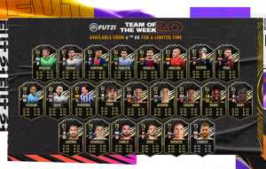 Team Of The Week 20