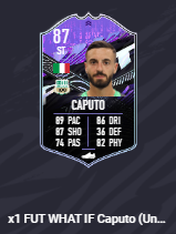 FUT WHAT IF Caputo objectives