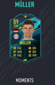 Player Moments Muller SBC