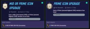 Mid or Prime ICON Upgrade SBC / Prime Icon Upgrade SBC