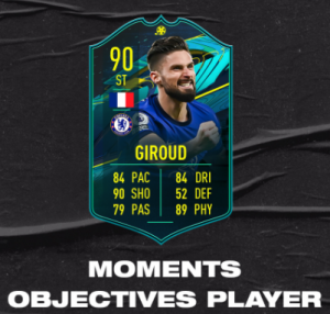 Player Moments Giroud Objectives