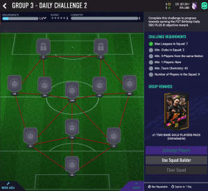 Group3 - Daily challenge 2 SBC