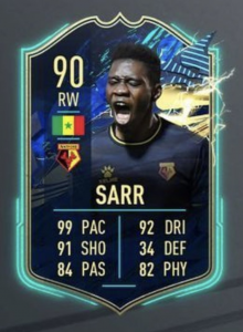 TOTS Sarr SBC