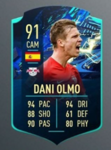 TOTS Moments Dani Olmo SBC