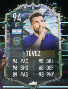 Flashback Tevez SBC