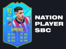 Uruguay Nation Player SBC