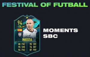 Moments Iniesta SBC