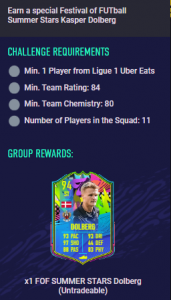 Summer Star Kasper Dolberg SBC